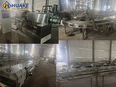 ストロー装置の生産完了、試運転完了、出荷準備完了